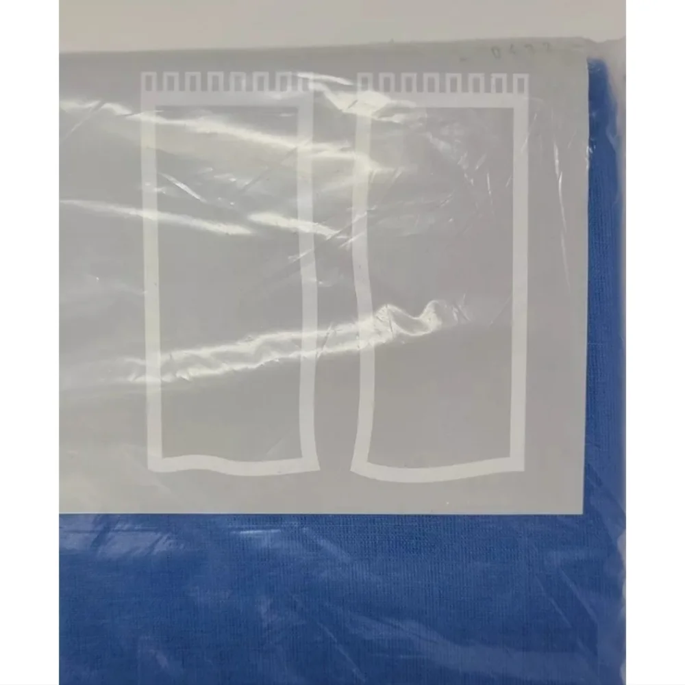 ikea Wilma blue‎ 2 curtains panels home décor Minimalist